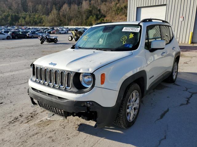 ZACCJABT8FPB91127 - 2015 JEEP RENEGADE L WHITE photo 2