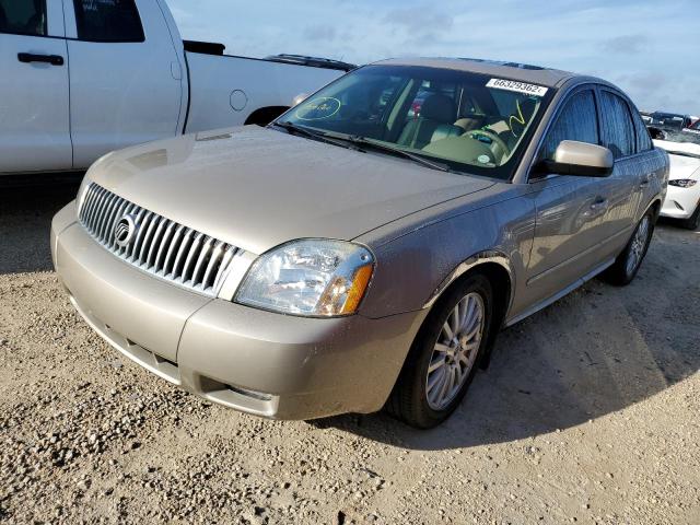 1MEHM42176G615180 - 2006 MERCURY MONTEGO PR ბეჟი ფოტო 2