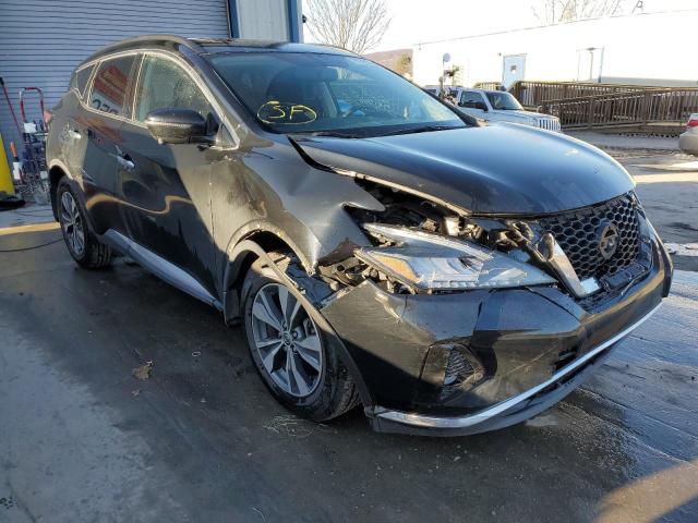 5N1AZ2MS1KN166448 - 2019 NISSAN MURANO S BLACK photo 1