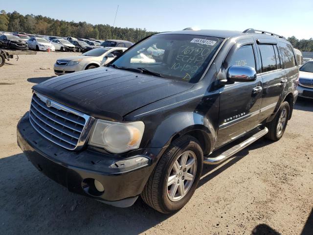 1A8HX58N68F146593 - 2008 CHRYSLER ASPEN LIMI BLACK photo 2