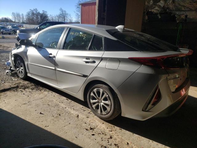 JTDKAMFP1M3189666 - 2021 TOYOTA PRIUS PRIM Silber Foto 3
