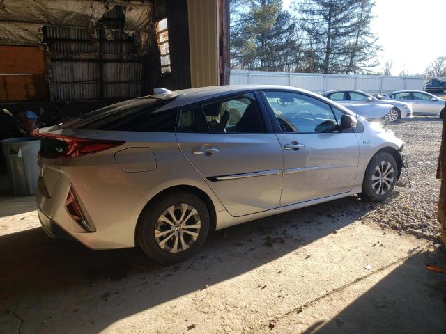 JTDKAMFP1M3189666 - 2021 TOYOTA PRIUS PRIM Silber Foto 4