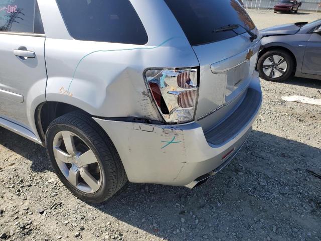 2CNDL937796243276 - 2009 CHEVROLET EQUINOX SP SILVER photo 9