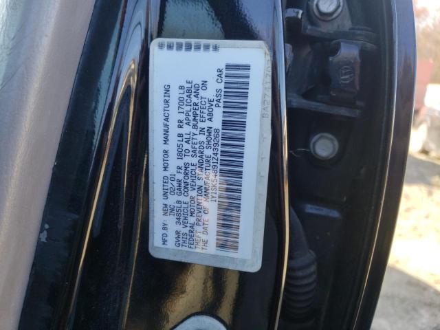 1Y1SK54891Z439268 - 2001 CHEVROLET GEO PRIZM 黑色 照片 10