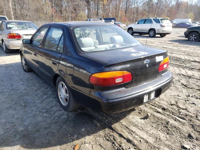 1Y1SK54891Z439268 - 2001 CHEVROLET GEO PRIZM 黑色 照片 3