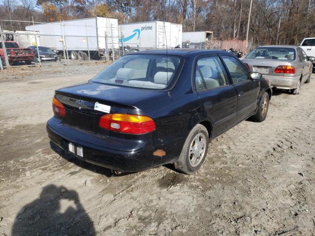 1Y1SK54891Z439268 - 2001 CHEVROLET GEO PRIZM 黑色 照片 4