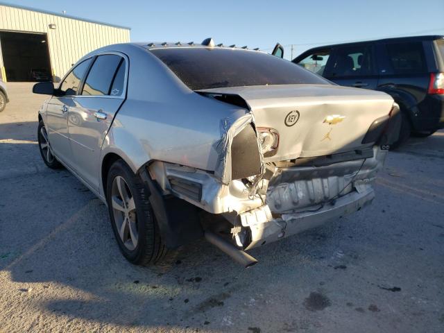 1G1ZC5E07CF397334 - 2012 CHEVROLET MALIBU 1LT 银色 照片 3