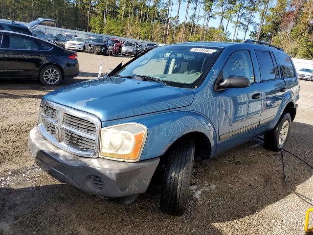 1D4HD38KX5F588642 - 2005 DODGE DURANGO ST BLUE photo 2