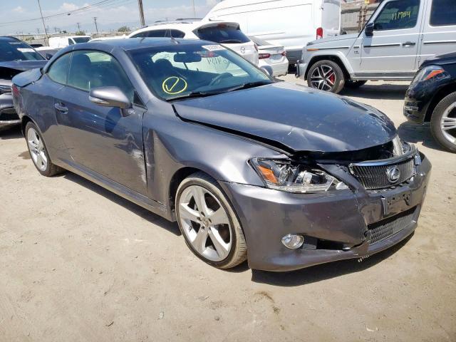 JTHFF2C20F2532569 - 2015 LEXUS IS 250 GRAY photo 1