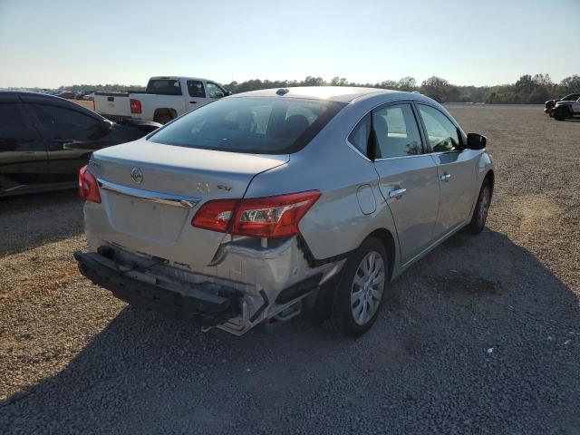 3N1AB7AP7HY360468 - 2017 NISSAN SENTRA SILVER photo 4