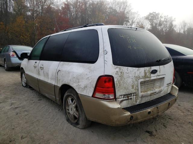 2FMDA58274BA44546 - 2004 FORD FREESTAR L WHITE photo 3