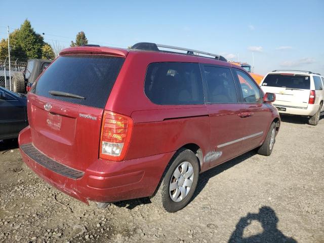 KNDMC233976025450 - 2007 HYUNDAI ENTOURAGE RED photo 4