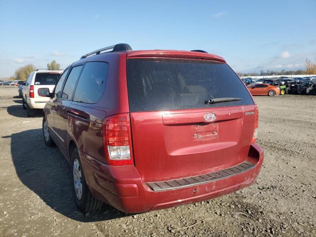 KNDMC233976025450 - 2007 HYUNDAI ENTOURAGE RED photo 9