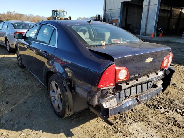 1G1ZC5E11BF242558 - 2011 CHEVROLET MALIBU 1LT 蓝色 照片 3