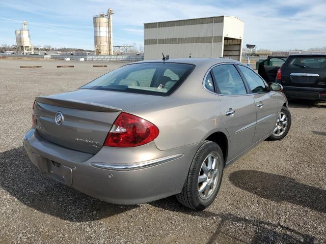 2G4WD582X61141040 - 2006 BUICK LACROSSE C TAN photo 4