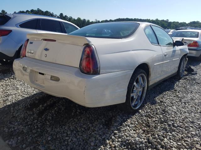 2G1WW12E939415568 - 2003 CHEVROLET MONTE CARL თეთრი ფოტო 4