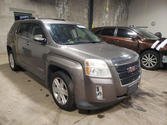 2GKFLVE55C6333118 - 2012 GMC TERRAIN SL GRAY photo 1