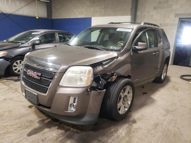 2GKFLVE55C6333118 - 2012 GMC TERRAIN SL GRAY photo 2