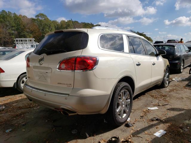 5GALRCED3AJ114071 - 2010 BUICK ENCLAVE CX WHITE photo 4