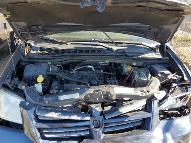 2D8HN44H98R761527 - 2008 DODGE GRAND CARA BLUE photo 7