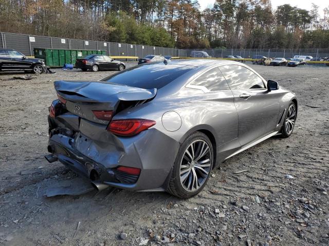 JN1EV7EL3JM391130 - 2018 INFINITI Q60 LUXE 3 GRAY photo 4