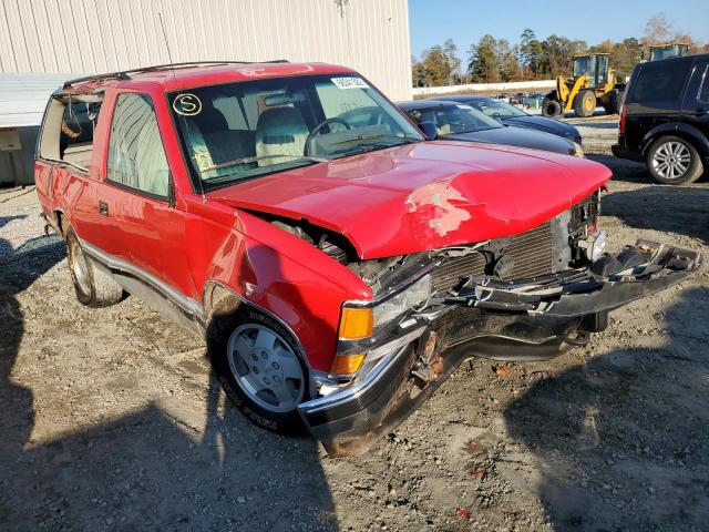 1GNEK18K9RJ311971 - 1994 CHEVROLET BLAZER K15 RED photo 1