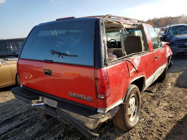 1GNEK18K9RJ311971 - 1994 CHEVROLET BLAZER K15 RED photo 4