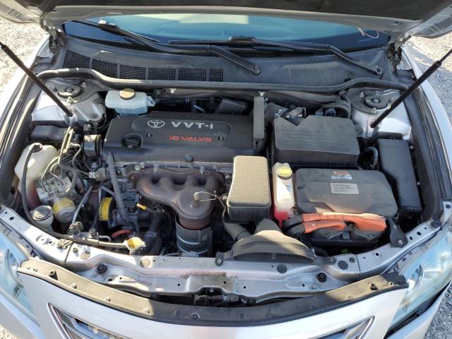 4T1BB46K69U095376 - 2009 TOYOTA CAMRY HYBR SILVER photo 7