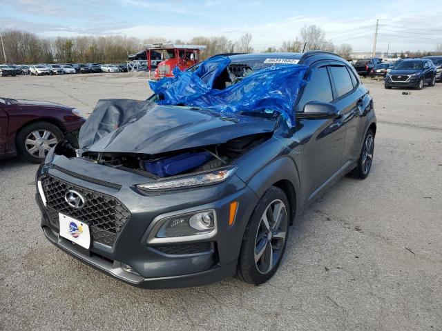 KM8K53A5XJU107083 - 2018 HYUNDAI KONA ULTIM GRAY photo 2