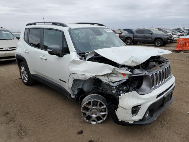 ZACNJDD16MPN34825 - 2021 JEEP RENEGADE L WHITE photo 1