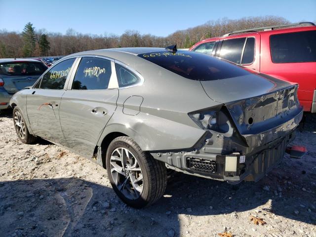 5NPEL4JA3LH013053 - 2020 HYUNDAI SONATA SEL GRAY photo 3