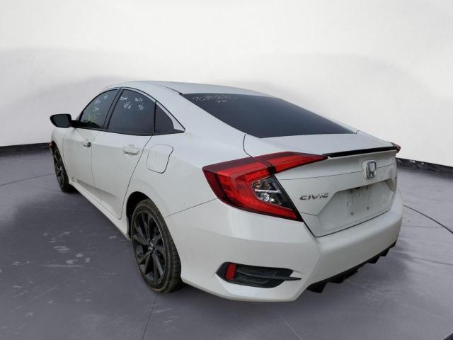 19XFC2F86ME203045 - 2021 HONDA CIVIC SPOR WHITE photo 3