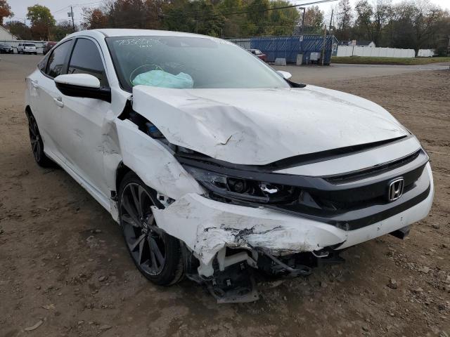 19XFC2F86ME203045 - 2021 HONDA CIVIC SPOR WHITE photo 9