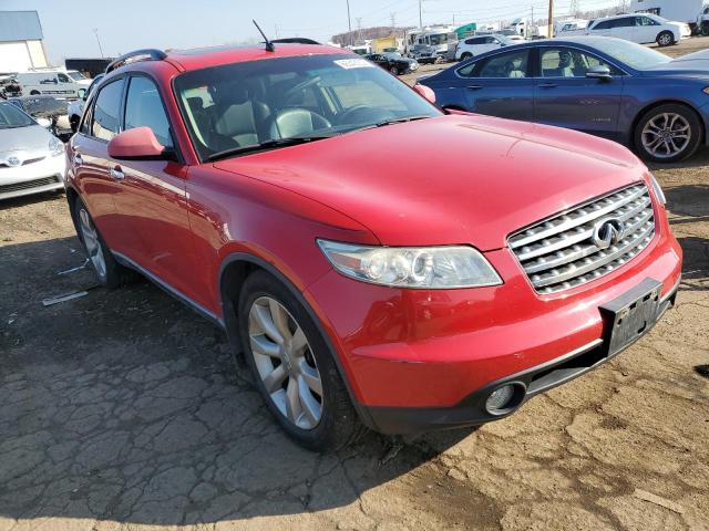 JNRBS08W43X001207 - 2003 INFINITI FX45 RED photo 1