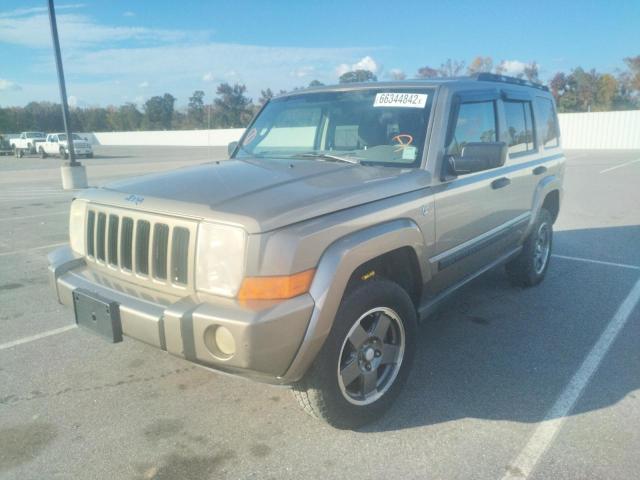 1J8HG48NX6C198706 - 2006 JEEP COMMANDER 金色 照片 2