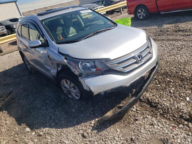 2HKRM3H76EH546441 - 2014 HONDA CR-V EXL SILVER photo 1