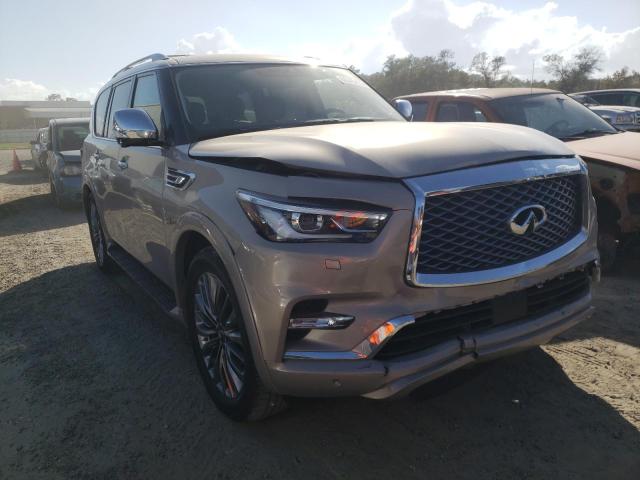 JN8AZ2NDXK9850271 - 2019 INFINITI QX80 LUXE TAN photo 1