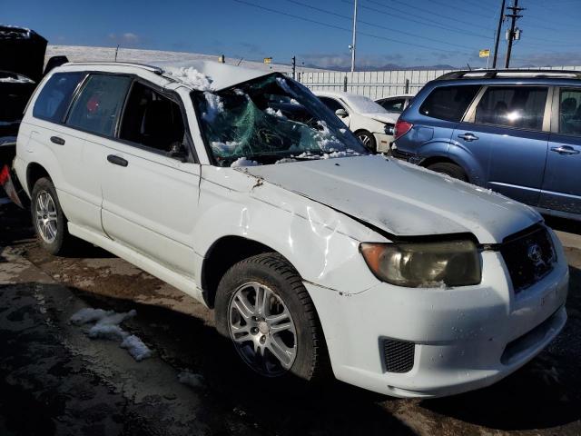 JF1SG66608H725796 - 2008 SUBARU FORESTER S თეთრი ფოტო 1