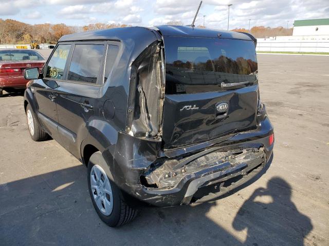 KNDJT2A57D7605437 - 2013 KIA SOUL BLACK photo 9