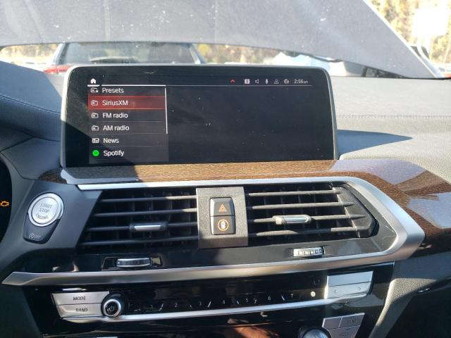 5UXTY9C08M9G67603 - 2021 BMW X3 XDRIVEM CHARCOAL photo 9