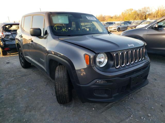 ZACCJBAB6JPJ37698 - 2018 JEEP RENEGADE S Grafit foto 1