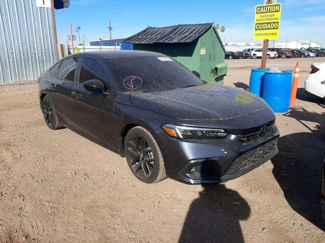 2HGFE2F58NH521725 - 2022 HONDA CIVIC SPOR CHARCOAL photo 1