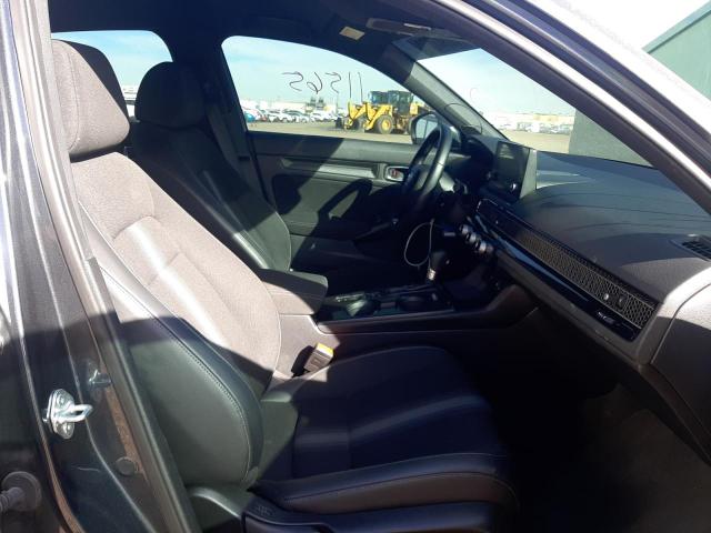 2HGFE2F58NH521725 - 2022 HONDA CIVIC SPOR CHARCOAL photo 5