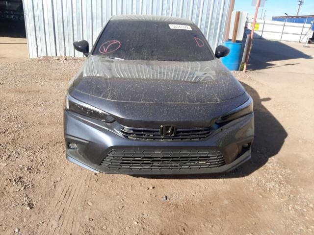 2HGFE2F58NH521725 - 2022 HONDA CIVIC SPOR CHARCOAL photo 9