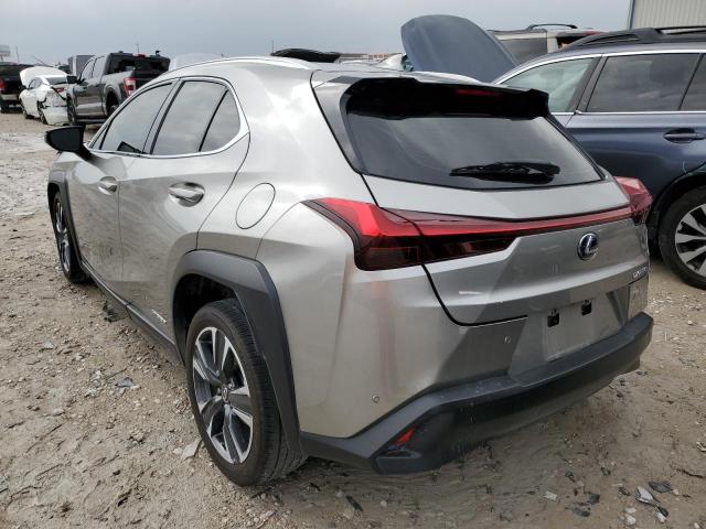 JTHP9JBH6L2034223 - 2020 LEXUS UX 250H SILVER photo 3