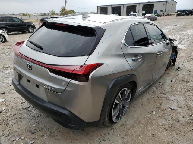 JTHP9JBH6L2034223 - 2020 LEXUS UX 250H SILVER photo 4