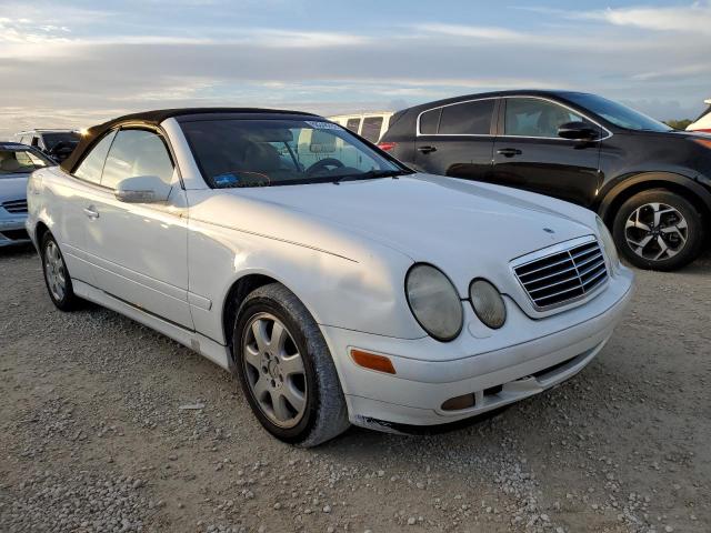 WDBLK65G11T087891 - 2001 MERCEDES-BENZ CLK 320 WHITE photo 1