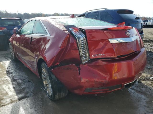 1G6DH1E30E0159906 - 2014 CADILLAC CTS PREMIU RED photo 3