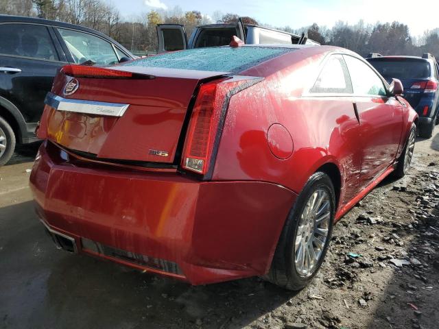 1G6DH1E30E0159906 - 2014 CADILLAC CTS PREMIU RED photo 4