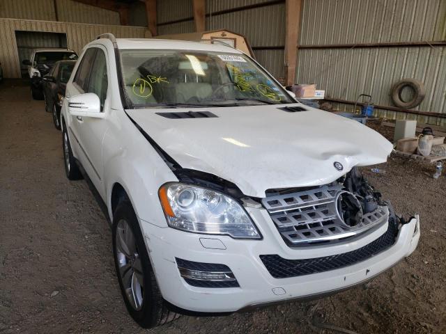 4JGBB8GB3BA707157 - 2011 MERCEDES-BENZ ML 350 4MA WHITE photo 1